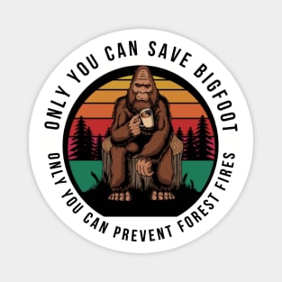 Bigfoot Protection Magnet